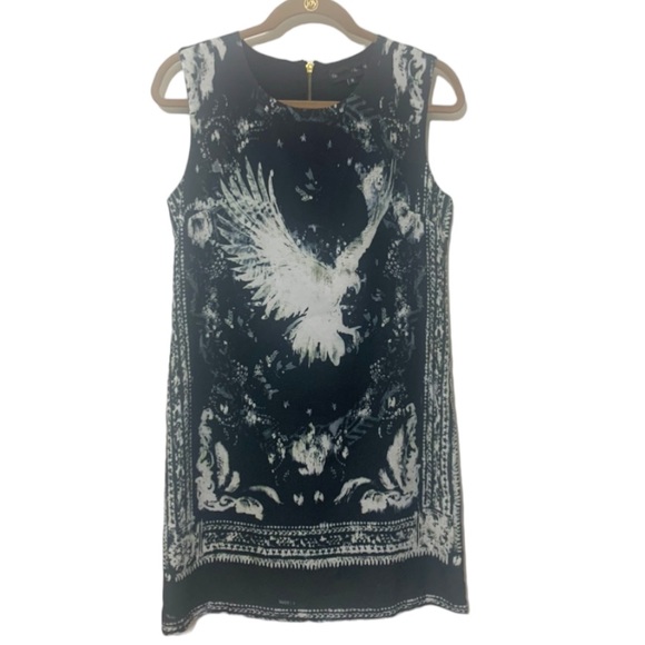 Emporio Armani Dresses & Skirts - Rare, Emporio Armani Silk Eagle Shift Dress Sz M Vintage